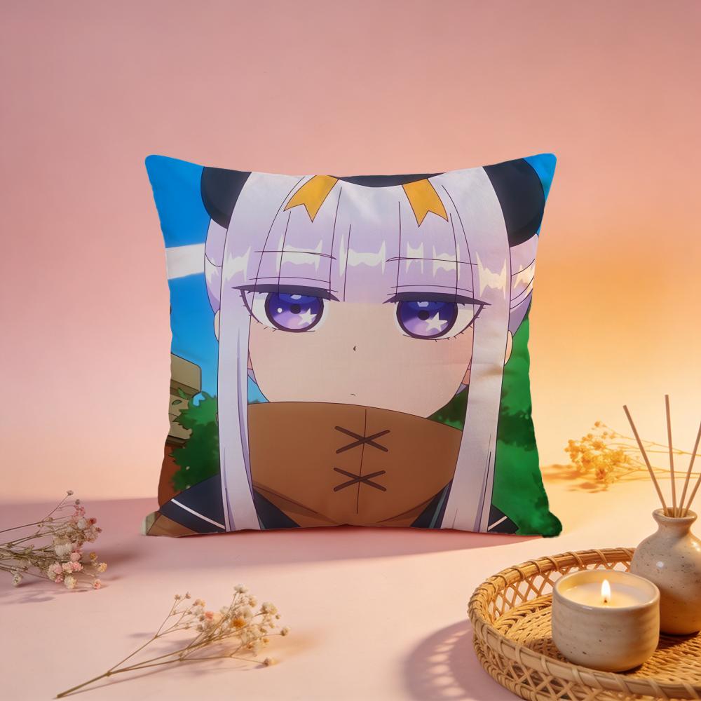 Popular Ssleepy Princess in The Demon Castlees Cushion Cover Comfortable Durable Pillow Cover MultiScene for Home Car Sofa