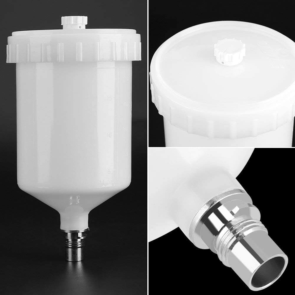600ML Plastic Painting Cup Pot for Sprayer Cup Connection Jet Spray