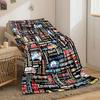 Emergency Rescue Print Blanket Bedroom Blanket for Livingroom Couch Lunch Break Soft Throw for Friend's Festival Gift