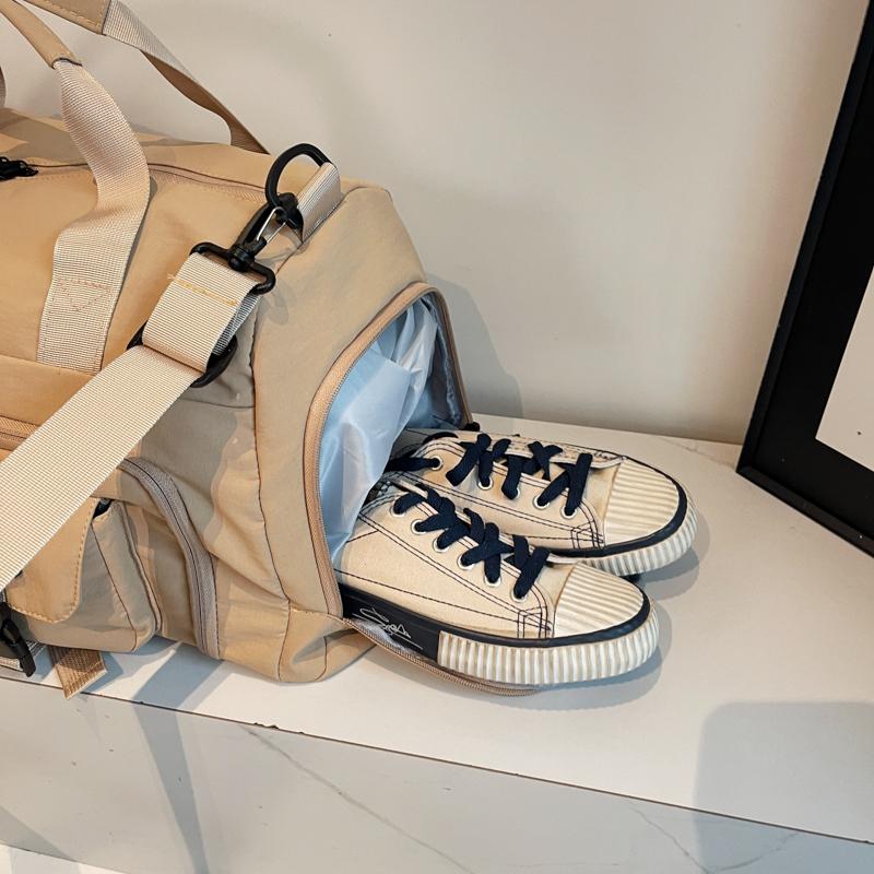 Sports Gym Bag Travel Dry Wet Handbags for Women Female Swimming Shoulder Crossbody Fitness Outdoor Travel Bag Weekender Duffel