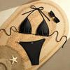 Sexy Fashionable Beach Triangle Bag Women's Split Swimsuit BIKINI