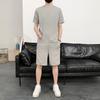 New casual sports suit men's short-sleeved T-shirt shorts set summer youth fashion clothes