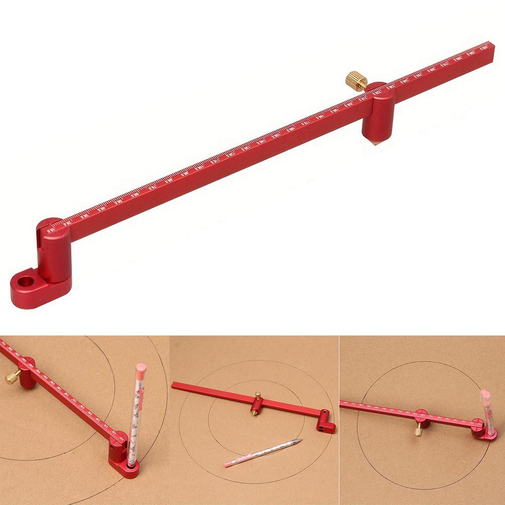 300mm Woodworking Compass Tool Large Compass for Woodworking Compass Scriber Circles Compass Woodworking Scribing Circles