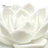 Meditation Room Decor 3D Printed Lotus Figurine, Elegant Incense Holder, Zen Oriental Aesthetic Ornament Style Table for Tea Yoga Space