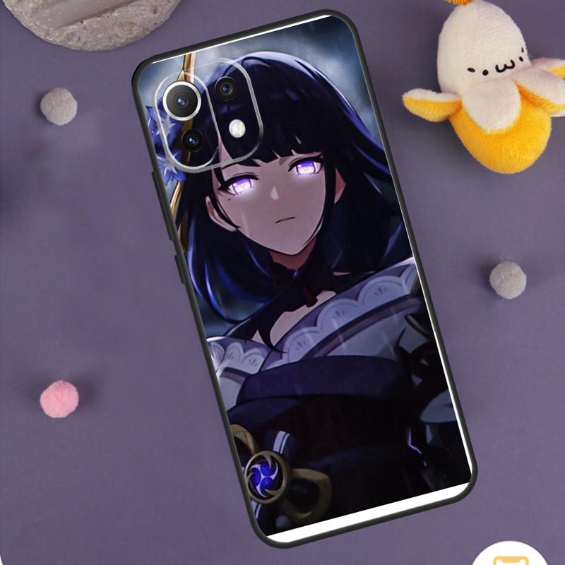 

Raiden Shogun Genshin Impact Case For Xiaomi 17 Pro Max 14 15 Ultra 13T 14T 15T POCO F8 Ultra F5 F6 F7 X5 X6 X7 Pro Cover POCO F8 Ultra