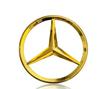 MEA4   70mm Car Badge Sticker Engine Emblem Decoration Decal for Mercedes Benz AMG A B C D M S R G Class W108 W124 W212 W176 W168 W202
