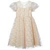 Fuluomi Girls' Sweet Sequin Mesh Princess Dress