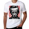 Alan Watts Black White Red Op Art Mindblowing Spiritual Wisdom In Dynamic Visual Form Tshirt Large Size Casual Tee Shirt