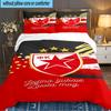 Crvena Zvezda 3PCS Bedding set,Ideal for 1pc Duvet Cover And 2pcs Pillowcases Perfect for Fan gift,Ideal for Bedroom, Dormitory