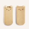 Cute Cartoon Bear Design Baby Socks Coral Velvet Warm Infants Stocking Thickened Socks for 0-5year Kids