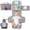 Portable Diaper Changing Pad Portable Baby Changing Pad with Pockets Waterproof Travel Diaper Changing Station Kit Baby Gifts