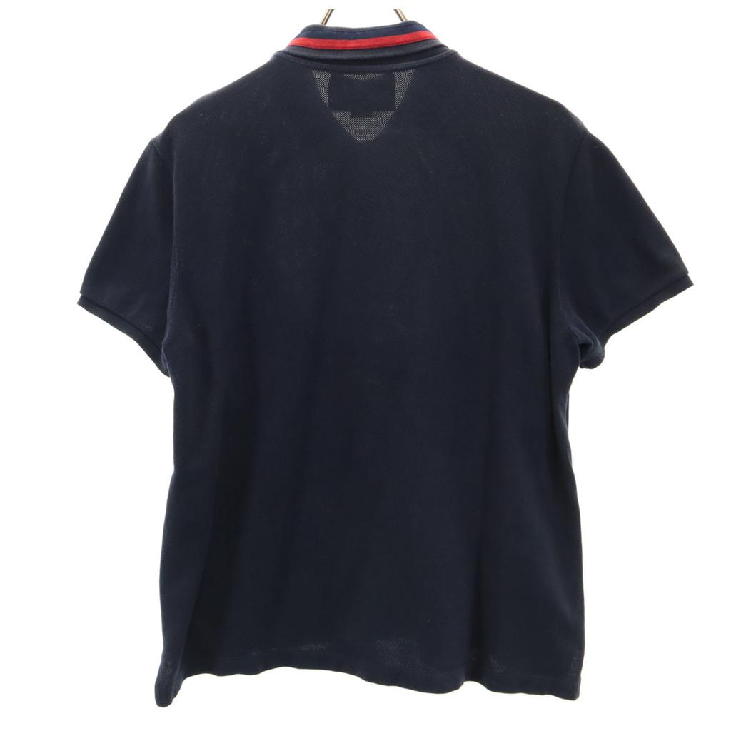 GUCCI made in Italy Short sleeve Polo shirt L dark blue Fawn Women Used