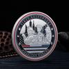 Metal commemorative coin, American relief challenge coin, primary responder, hero commemorative medal, handicraft collection coin