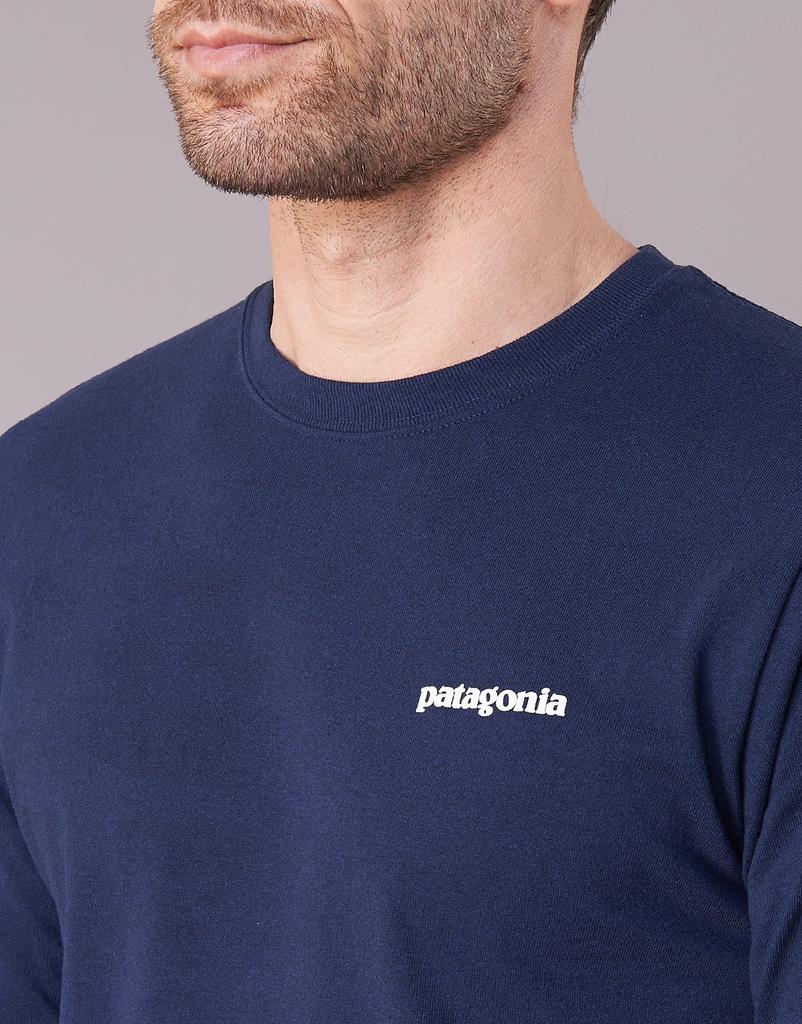 Patagonia Long Sleeve Logo Responsibility Ms Logo CNY S Men's P-6 L/S P-6 Responsibili-Tee
