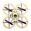 Wooden DIY Quadcopter Remote-Controlled Aircraft Kit For Children STEM Comes With 8 Propeller Blades And 500mAh Power Supply