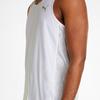 PUMA Solid Color Fitness Sports Round Neck Sleeveless Vest Men tops White 521672-02
