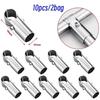 Tube Connector 25mm Structural Pipe Metal Joiner 5pcs 10pcs for Workshop Furniture Home Storage System Easy Setup Durable