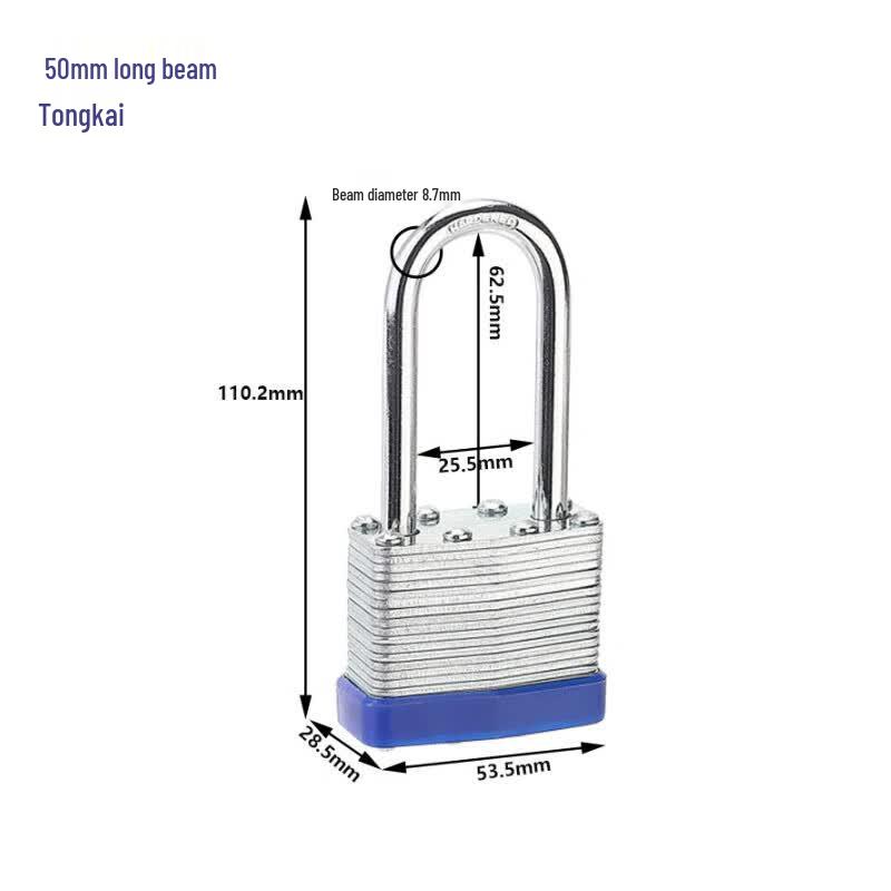 QYC-4159 Industrial Outdoor Waterproof Laminated Padlock