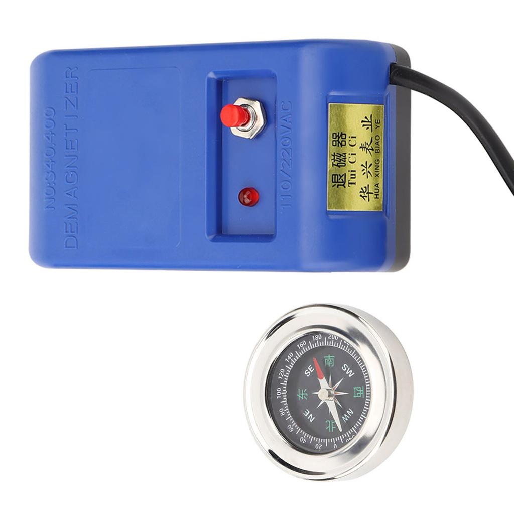 Electrical Demagnetizer Tools Set for Watch Repair Degausser