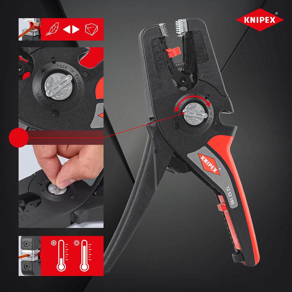 KNIPEX Precision Strip 16 1252-195