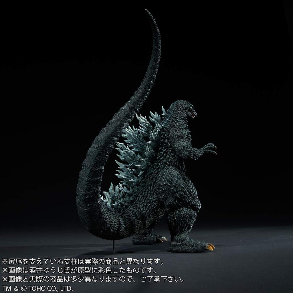 GARAGE TOY Toho 30cm Series Yuji Sakai Sculpting Collection Godzilla 2002 in the Approximately 280mm Tall PVC Complete Figure Assembly "Battle Storm"