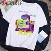 Funny cartoon T-shirt for JoJos Bizarre Adventurestylish Japanese anime T-shirt for womensummer graphic hip-hop top