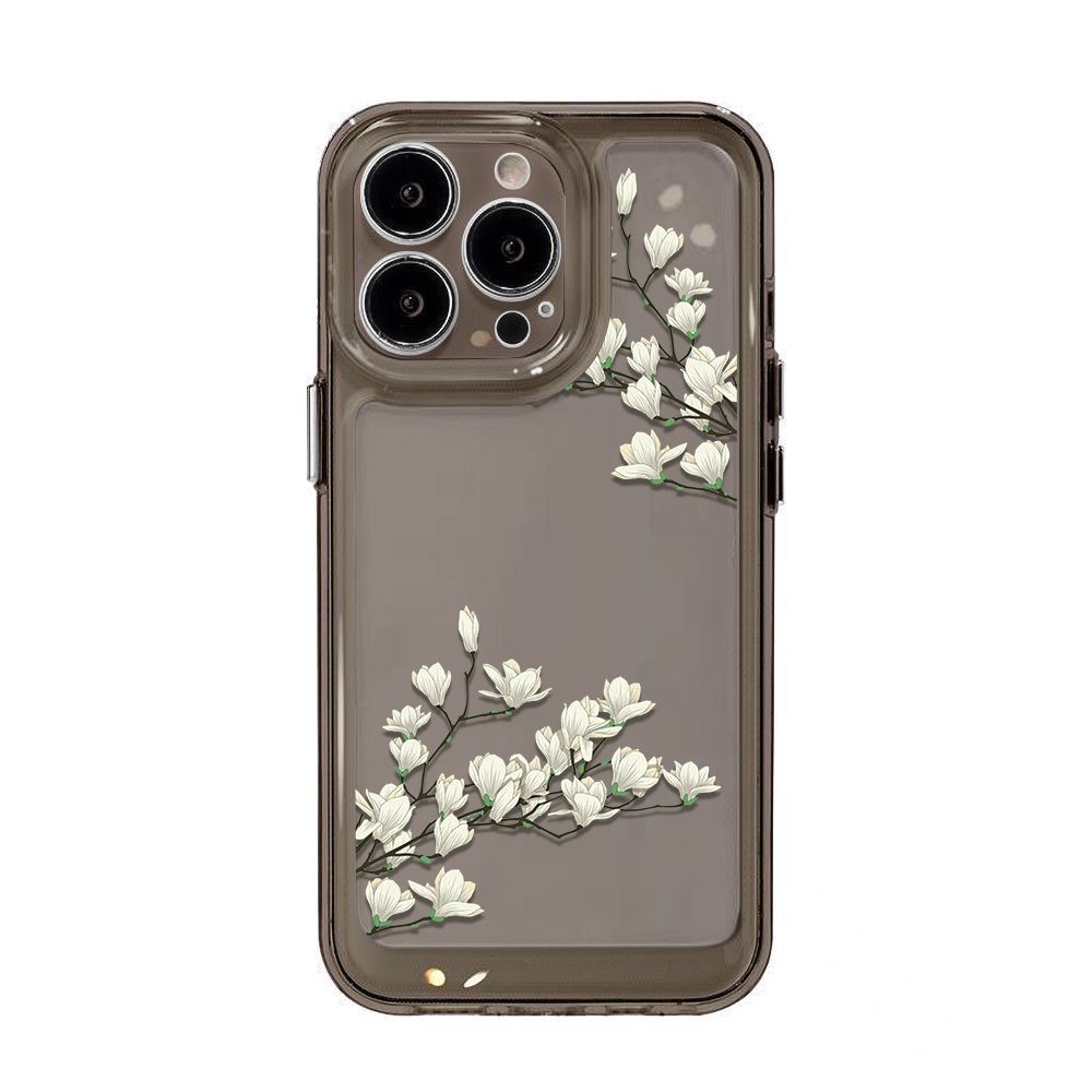 Small Fresh Flower for iPhon17ProMax Mobile Phone Case 16Pro Niche 15 Apple 14/15 Creative 16