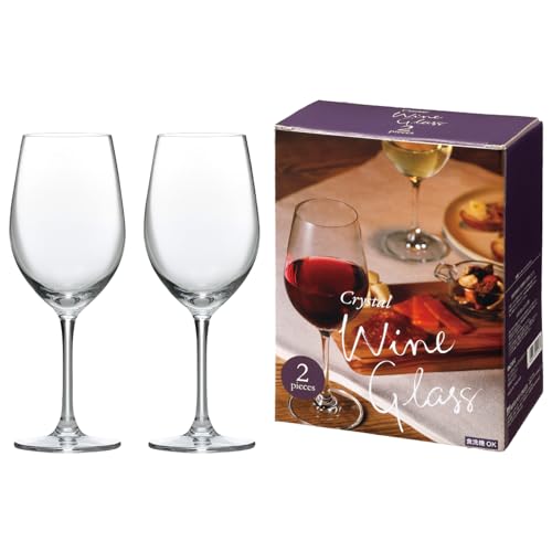 Toyo Sasaki Glass Crystal Wine Glass Set (Diamond Line)