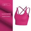 Export Soft Glutinous Yoga Straps Fitness Beauty Back Yoga Vest Sports Intimates Bubble Wrap Running Cover Supernumerary Breast Tops Women