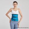 Postpartum Waist Trainer & Sweat-Inducing Body Shaper with Double Belt & Zipper for Abdomen Control