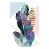 Leaves, Artistic Modern Canvas Print, Leaf Themed Canvas Picture Artwork Hanging For Bedroom Living Room Office