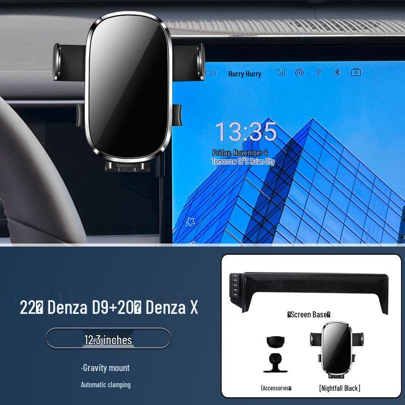 Uchwyt na telefon Denza D9/X do nawigacji, dedykowany do ekranu