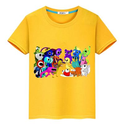 Regenbogen Freunde Grafik Druck T-shirt 100 % Baumwolle Jungen Anime Tees Kawaii Tops y2k ein stück stolz t-shirt kinder kleidung Mädchen 2024
