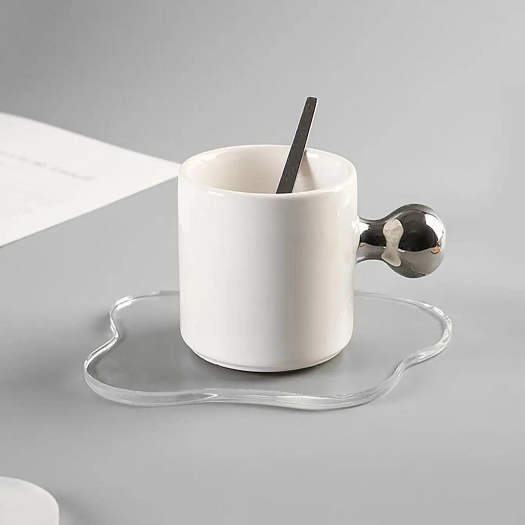 1pc, Acrylic Coaster, Creative Acrylic Decorative Plates, Coasters,  Simple Nordic Style Dining Table Decorations