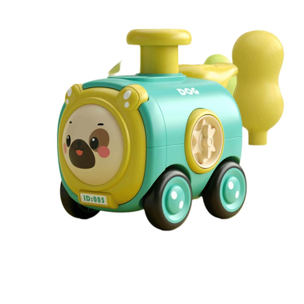 

Friction Power Mini Car Toy Animal Model Cartoon Car Toy Friction Car Toy Parent-Child Interaction зелёный