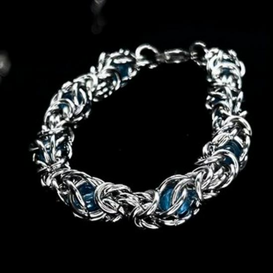Nordic Viking Wolf Head Titanium Steel Men's Hip-Hop Stainless Steel Bracelet