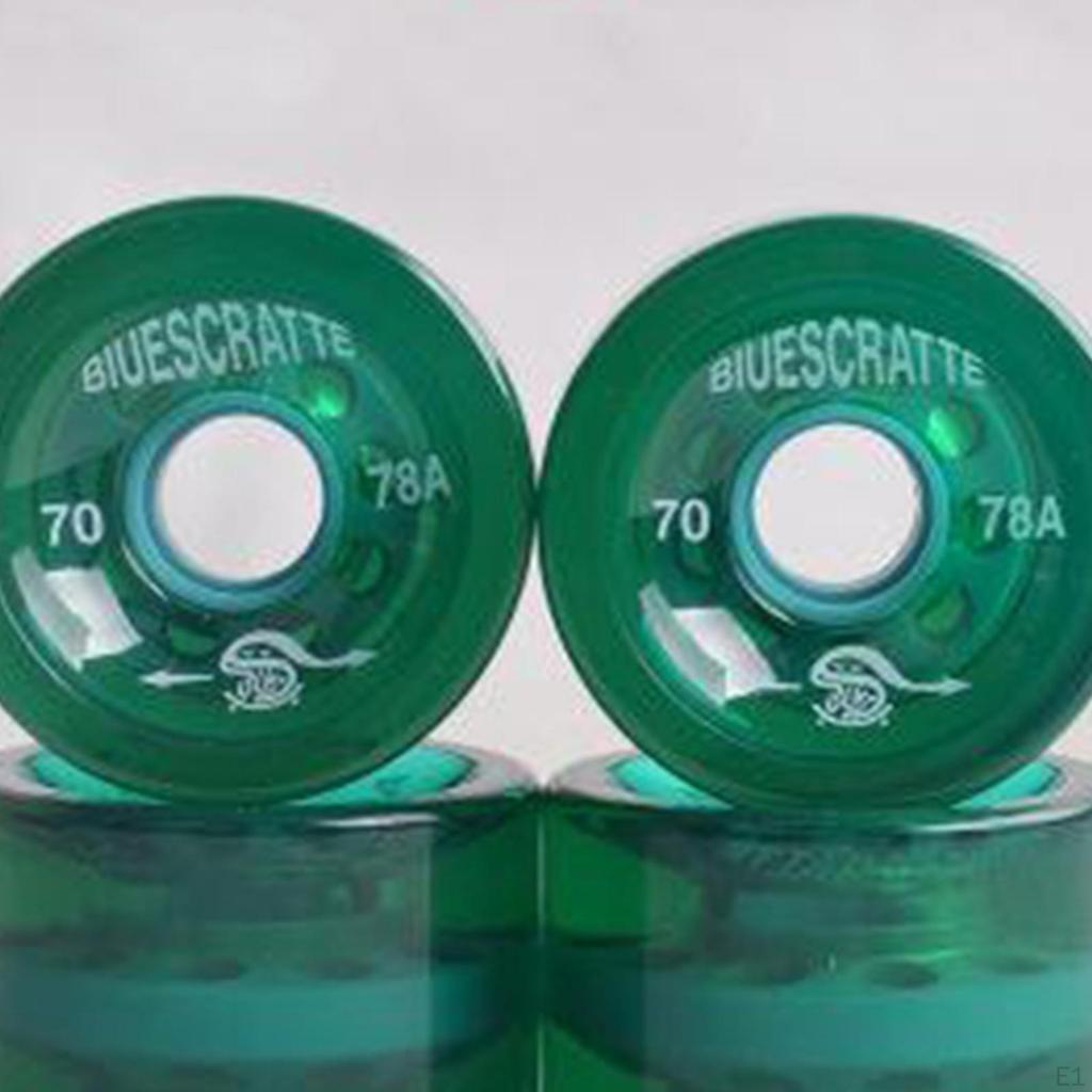 Juego de Ruedas para Skateboard - Paquete de 4 para Mantenimiento de Longboard