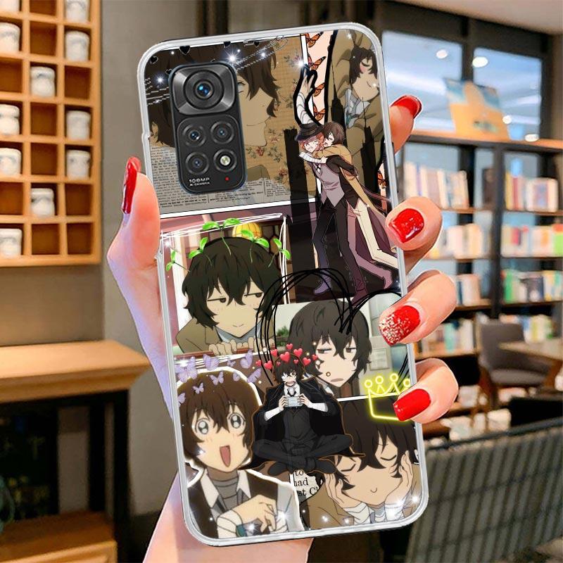 Bungo Stray Dogs Poster Anime Cover Phone Case For Xiaomi Redmi Note 15 14 13 12 11 10 Pro Plus 14S 12S 11S 11T 11E 10S Soft Fun