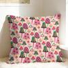 S-Shannon S-Snow Pillow Cover  Vintage Pillow Case For Sofa Bedroom Home Decor Soft Cushion Cover Birthday Present