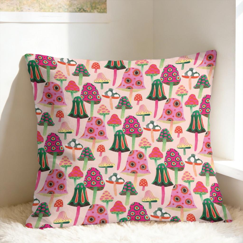 S-Shannon S-Snow Pillow Cover Vintage Pillow Case For Sofa Bedroom Home Decor Soft Cushion Cover Birthday Present