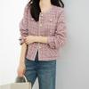 Pink Small Fragrance Style Jacket for Spring and Autumn New Temperament Small Fragrance Style Versatile Commuter Korean Women's Jacket