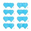 Versatile Resin Casting Mold Necklace Pendant Mold Heart Shape DIY Jewelry Making Molds for Creating Jewelry Keychains