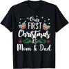 Our First Christmas As Mom And Dad T-Shirt