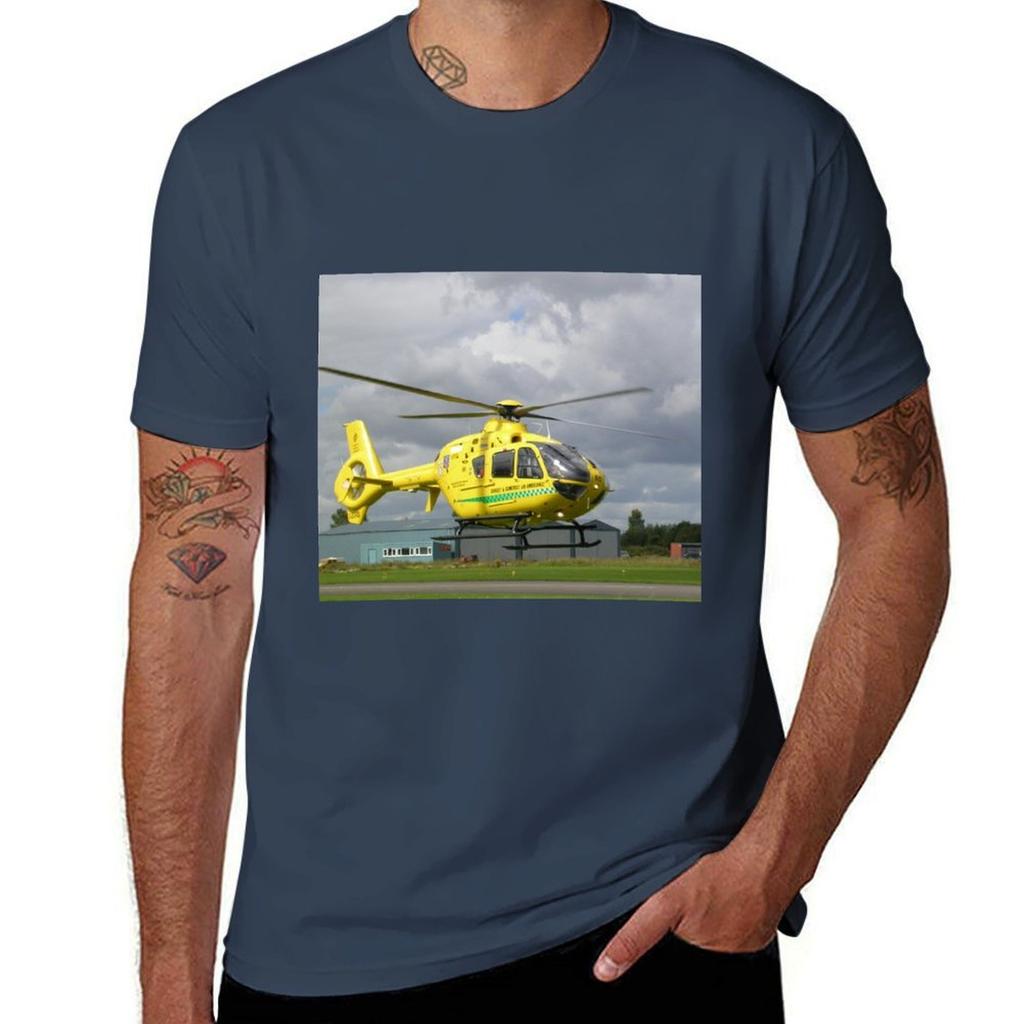 Air Ambulance Tshirt Regular Fit Plain Tee Shirt