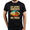 T-shirt Cadeau Arboriste Bûcheron Homme Drôle Style Grimpeur d'Arbre Hauts T-shirts Coton Homme Menuisier Tronçonneuse T-shirts