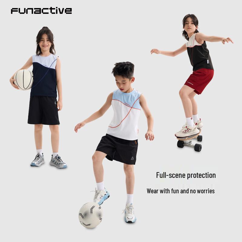 FUN ACTIVE Oddychająca kamizelka do koszykówki dla chłopców