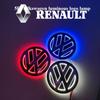 11cm 5D Logo Licht LED Heckemblem Licht Frontgrill Für VW MK5 MK6 Passat POLO MAGOTAN Bora Jetta Logo Licht VW Kofferraum Aufkleber