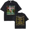 T-shirt Grafica Lana Del Rey Occhi Vintage Lavata Uomo Donna Moda T-shirt Oversize a Maniche Corte Maschile Casual Cotone