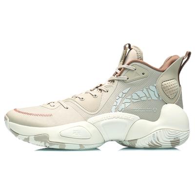 Li Ning Air Strike Textile, Synthetic Leather, TPU Abrasion Resistant Breathable Abrasion Resistant Breathable Mid Top ABPR067-5