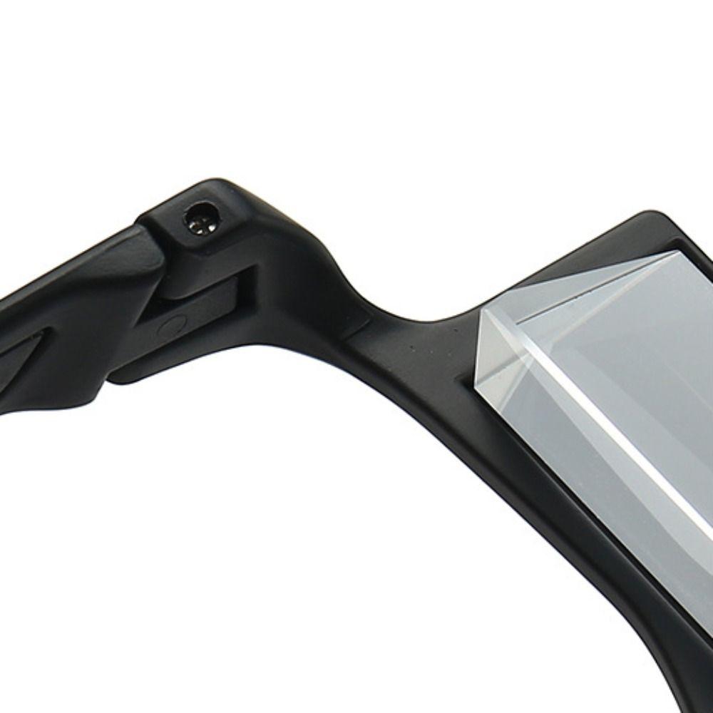 Refractive Climbing Clear Prism Glasses Hight Transparent Rectangle Sunglasses  Outdoor